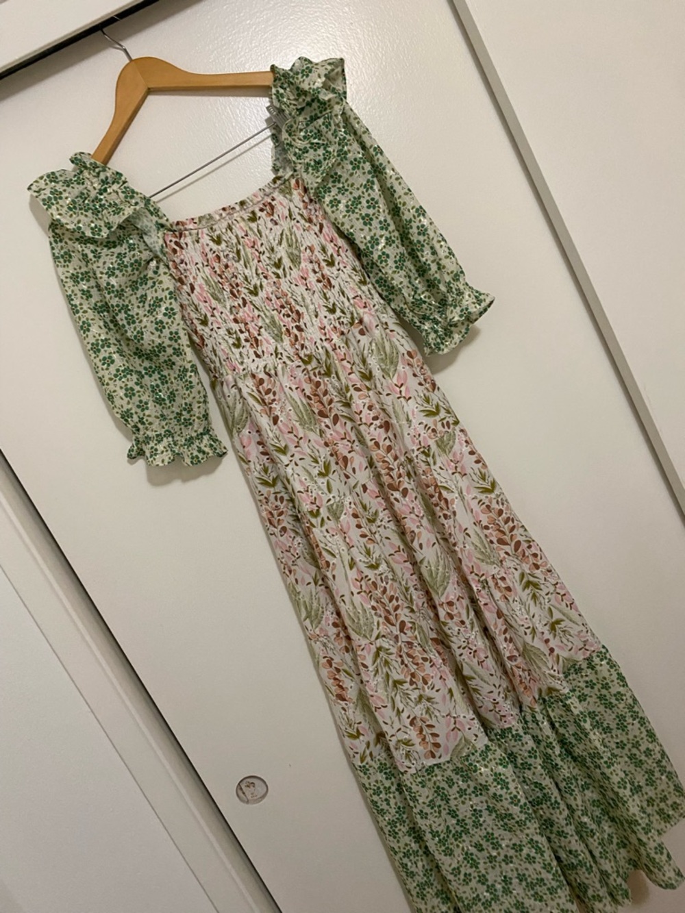 Melloday Floral Print Maxi Dress - Picture 4 of 7